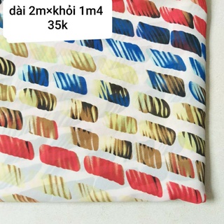 Vải von , hàng khúc , khổ 1m1 đến 1m4.