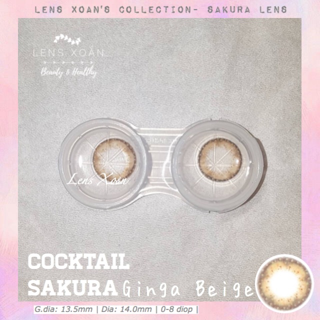 ÁP TRÒNG COCKTAIL SAKURA GINGA BEIGE