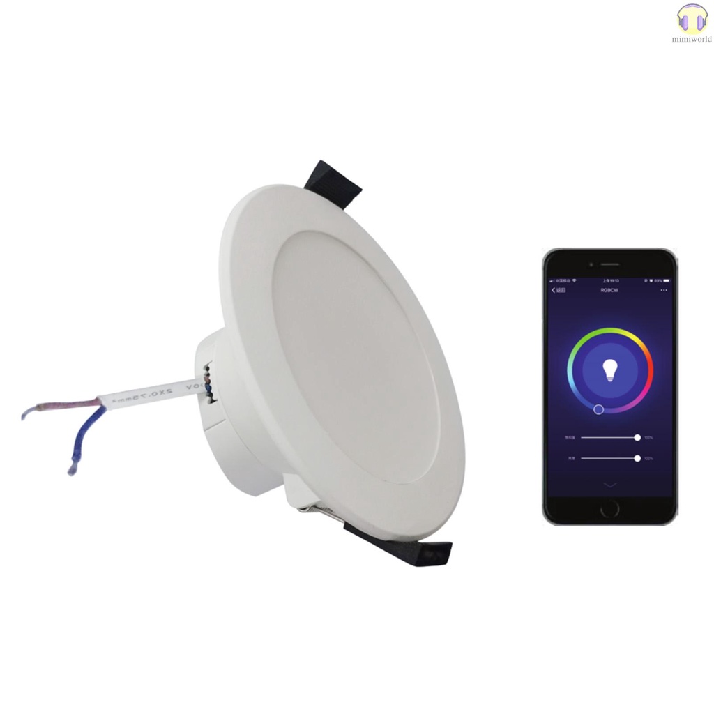 Đồng Hồ Hẹn Giờ Wifi / Bt / Bt / Wifi Điều Chỉnh Màu Sắc Tương Thích Với Alexa / Google Home / Tmall Genie