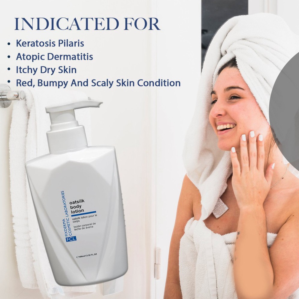 [CHÍNH HÃNG] Fixderma Sữa Tắm Giúp Làm Mềm Dưỡng Ẩm FCL Oatsilk Soap Free Body Wash 400ml