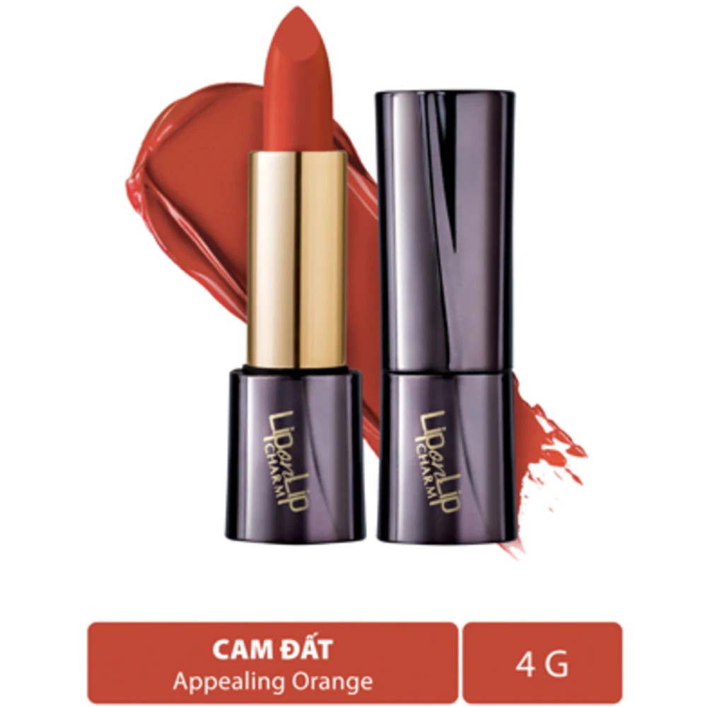 Son LipIce Lip On Lip Charm 4g - Cam Đất