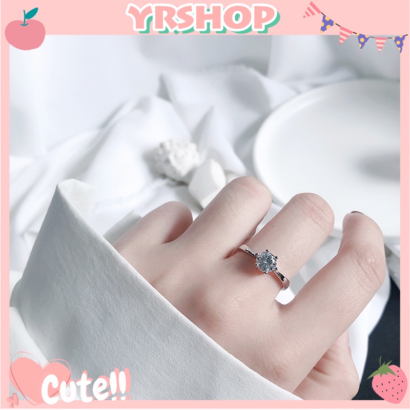 Nhẫn đính hôn thiết kế sang trọng cho nữ