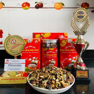 TRÀ GẠO LỨT XẠ ĐEN ĐẬU ĐEN, HOA CÚC, HOA NHÀI THANH LỌC CƠ THỂ - ĐẸP DA ( HÀNG CHÍNH HÃNG)