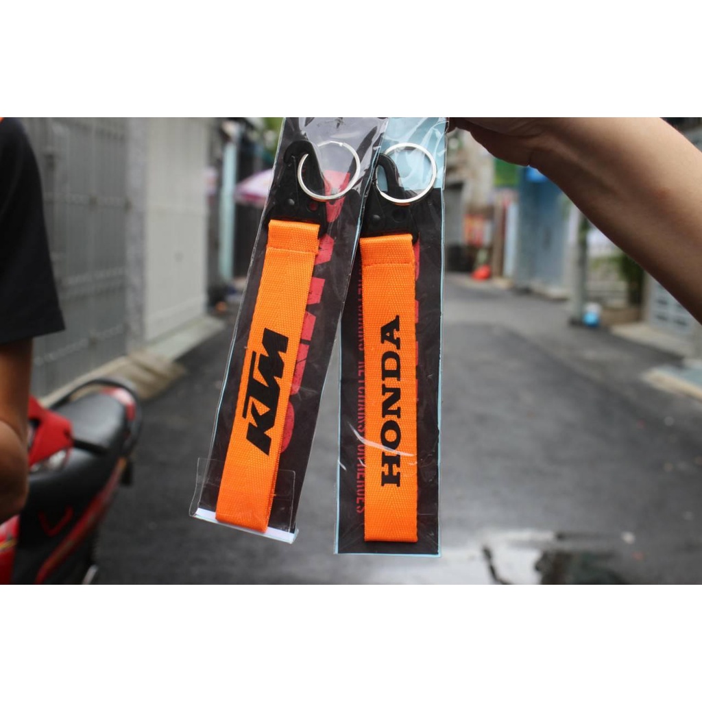 MÓC KHÓA  XE MÁY (ĐẦU SẮT DÂY BỐ) SIÊU NGẦU DÂY CAM