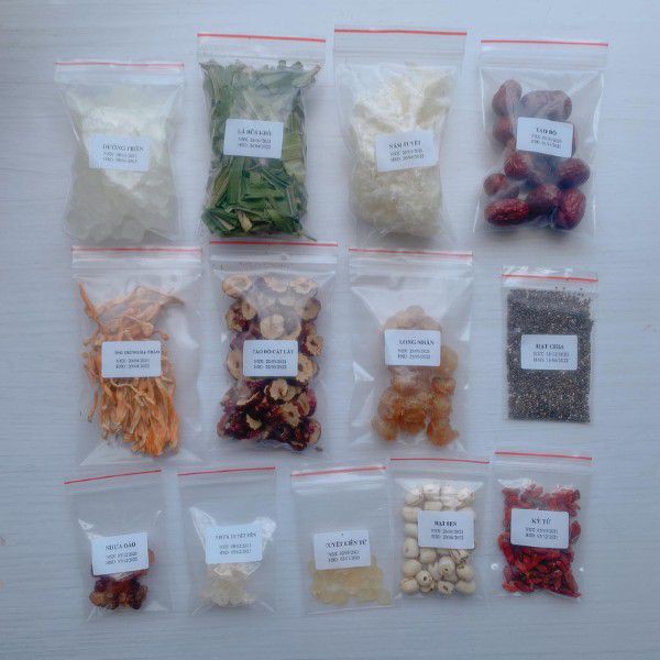 Combo Nấu Chè Dưỡng Nhan 13 vị thảo mộc cực ngon tại nhà