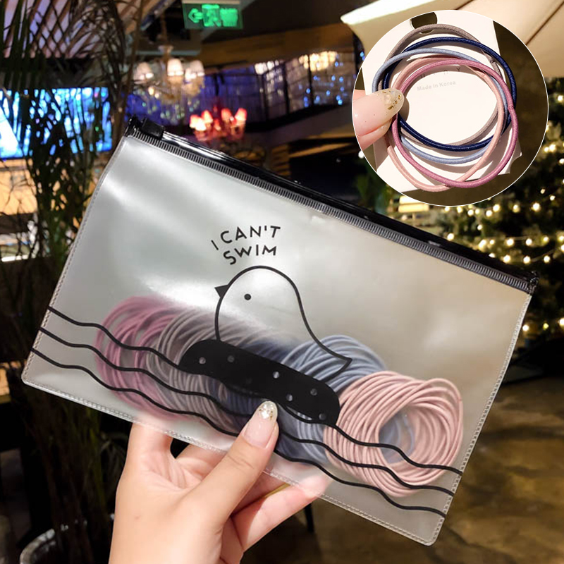 Dây Buộc Tóc Co Giãn Thiết Kế Đơn Giản