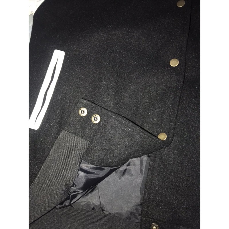[CÓ ẢNH THẬT] ÁO BOMBER- ÁO BÓNG CHÀY TAY DA CHẤT DẠ ÉP SHOP JUM.CLOSET | BigBuy360 - bigbuy360.vn