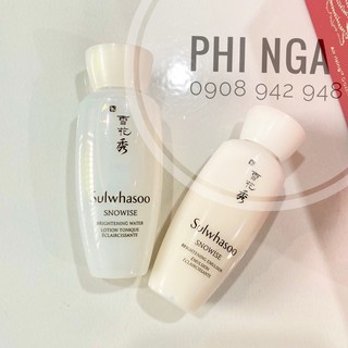 Hoa hồng + Sữa dưỡng bạc sâm Sulwhasoo (30ml+30ml) date 2023