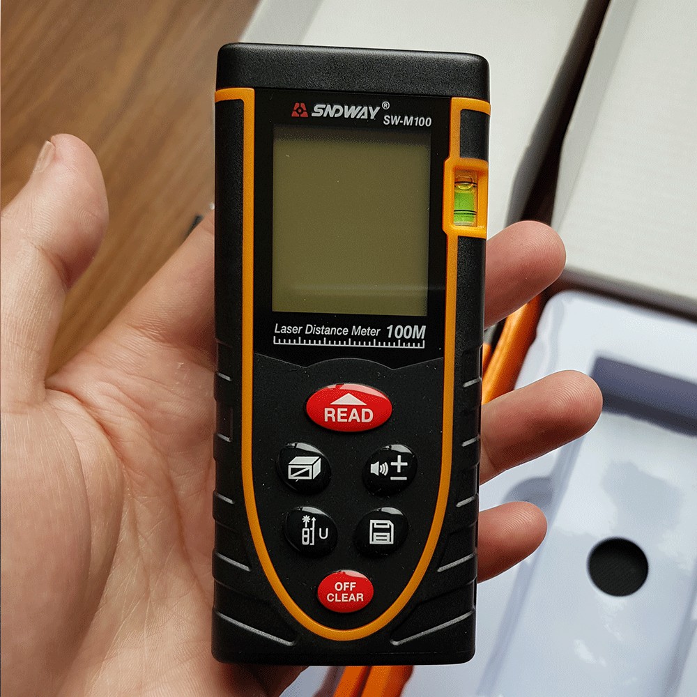 Thước đo khoảng cách bằng tia laser SNDWAY - Phạm vi