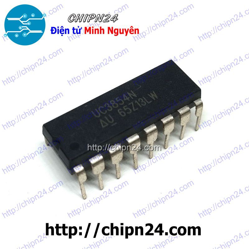 [1 CON] (DIP) IC UC3854 DIP-16 (UC3854N UC3854AN UC3854BN 3854)