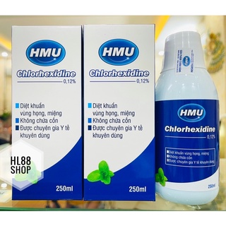 [Combo 10 chai ]Nước Súc Miệng HMU CHLOHEXIDINE của Đại học Y Hà Nội
