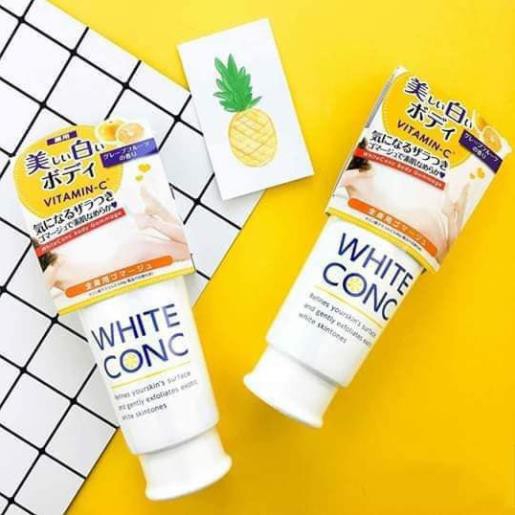 TẨY TẾ BÀO CHẾT DƯỠNG TRẮNG WHITE CONCCHÍNH HÃNG Tẩy da chết thực sự là một trong những bước chăm sóc da vô cùng qua