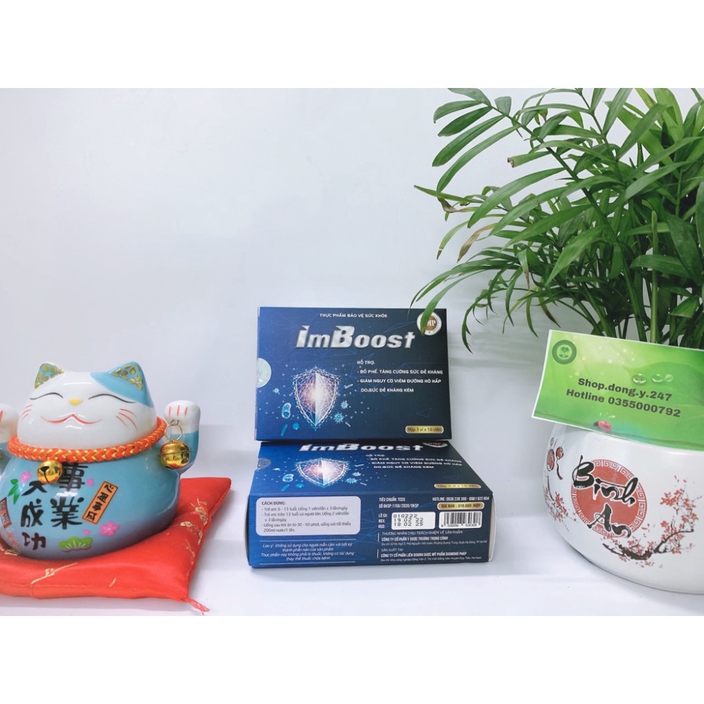 ✅ IMBOOST tăng cường miễn dịch, phòng chống bệnh, chống mệt mỏi do làm việc cường độ cao