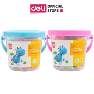 Hộp Đất Nặn Deli 12,24 Màu 7022