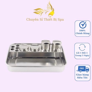 khay đựng dụng cụ y tế, spa inox đa năng