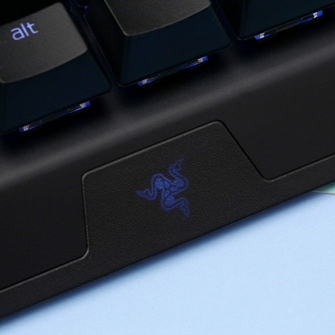 Bàn phím cơ có dây Gaming Razer BlackWidow V3 đen - Có giá kê tay giúp giảm áp lực cho cổ tay - Chính hãng BH 12 tháng