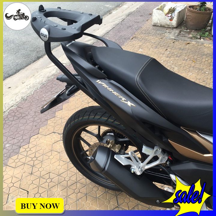 Baga sau GIVI HRV cho xe Winner 150/ Winner X đặc biệt chịu lực cao tặng kèm đế hàng chính hãng BH 2 năm