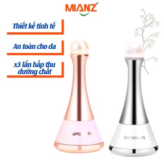 Máy massage mặt ion cầm tay, Matxa làm đẹp trẻ hóa nâng cơ đẩy tinh chất - Tặng Pin dự phòng - MIANZ STORE