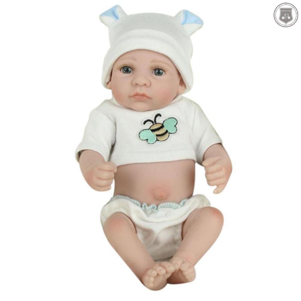 Búp Bê Em Bé Sơ Sinh 10 Inch Mềm Mại Giống Thật