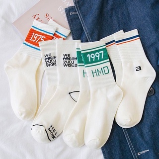 Combo 10 đôi tất cổ cao phong cách Unisex trẻ trung năng động - T04 Mian Store