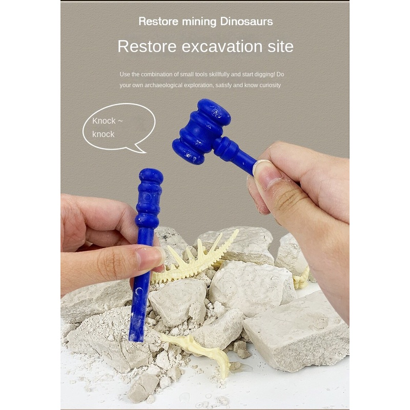 Bộ Đồ Chơi Khoa Học Khủng Long T-Rex Dành Cho Bé 5 6 7 8 Tuổi