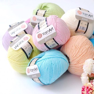 Len yarn art jeans - bảng màu 2