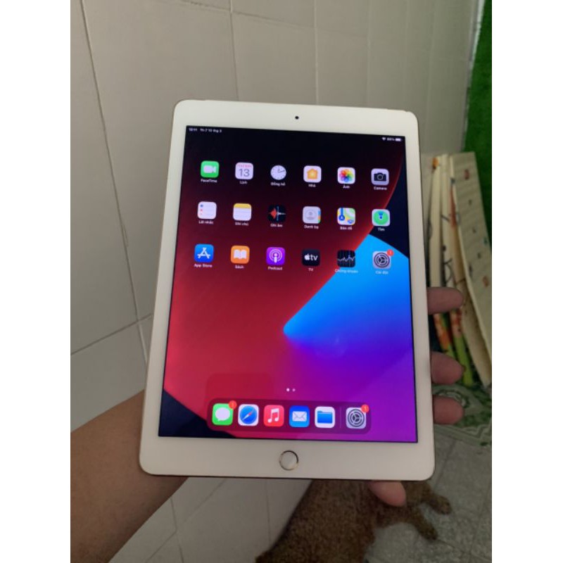 ( Xả hàng ) Máy tính bảng Ipad Air 2 bộ nhớ 32GB wifi 4G màu Gold Zin Đẹp/ Giao hàng toàn Quốc | BigBuy360 - bigbuy360.vn