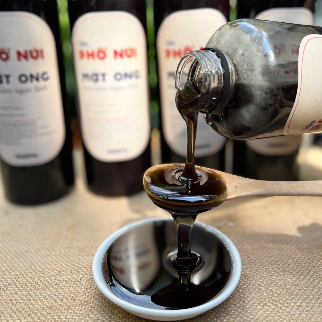 Mật Ong Hoa Sâm Ngọc Linh, Mật Ong Đắng Tiệm Phố Núi Nguyên Chất 1000ML