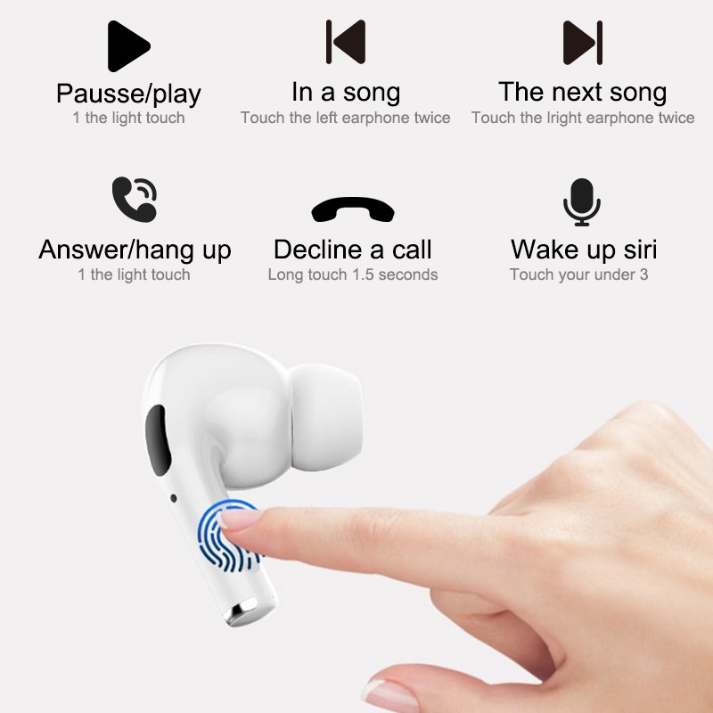Bộ Tai Nghe Bluetooth 5.0 Âm Thanh Sống Động Chất Lượng Cao | BigBuy360 - bigbuy360.vn