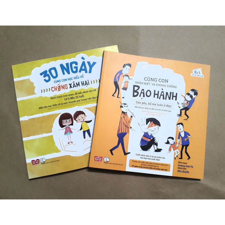 Sách - 30 ngày cùng con học hiểu về chống xâm hại/ bạo hành