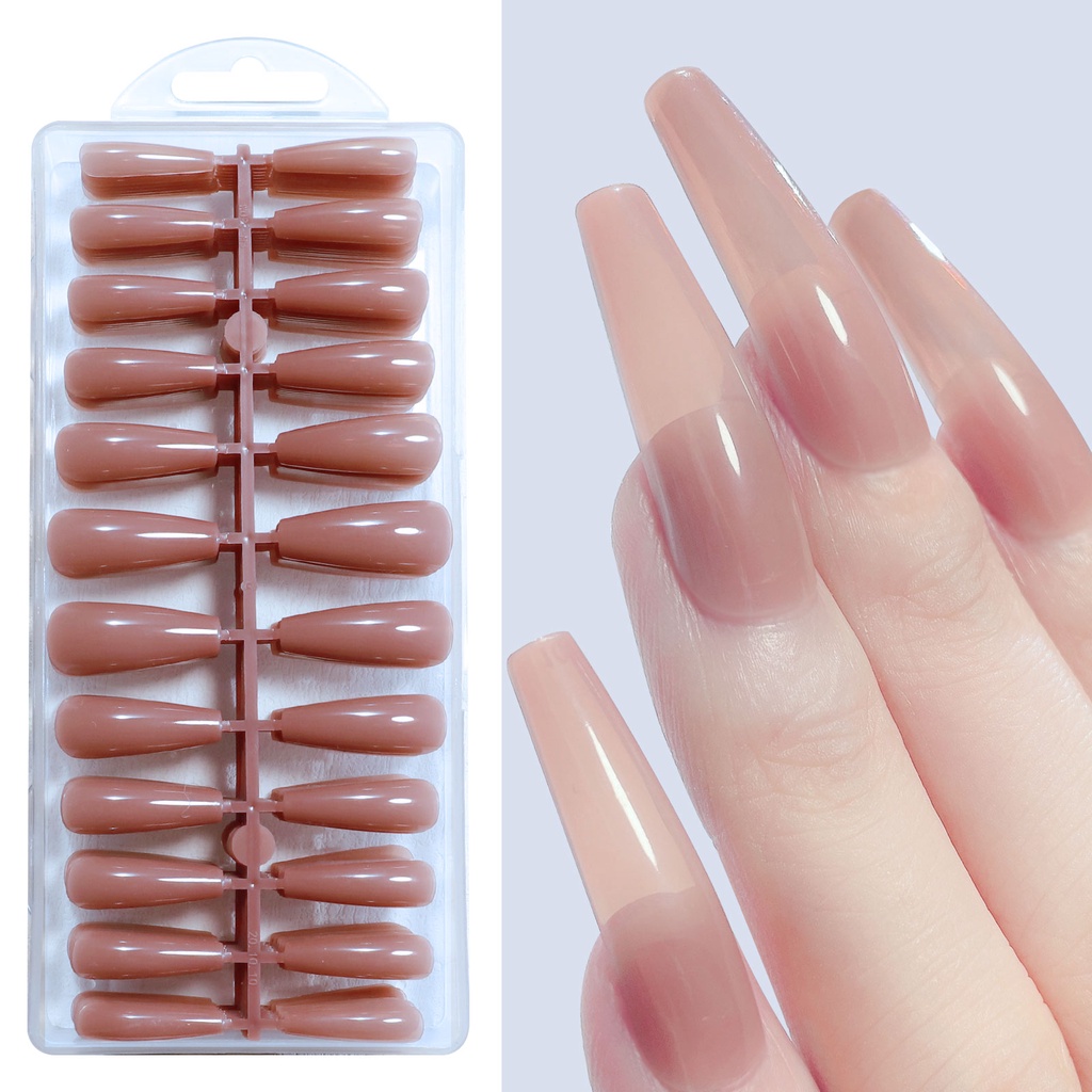 240 Móng giả Misscheering nhiều kích thước trang trí làm đẹp tiện lợi