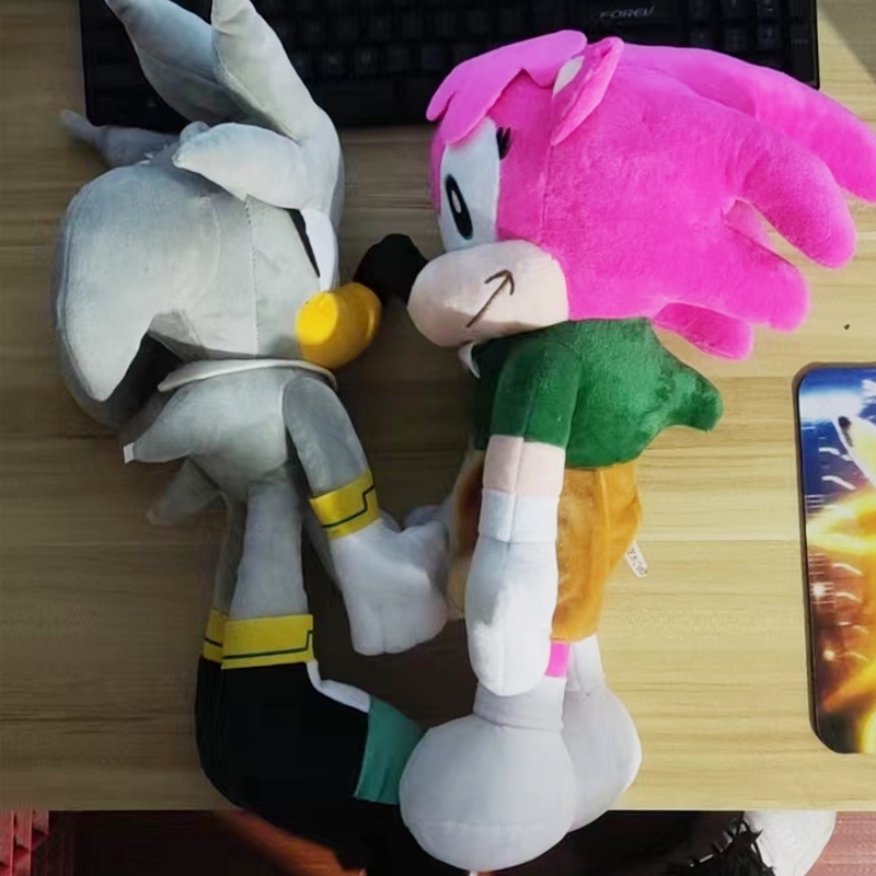Đồ chơi nhồi bông Hình Nhím Sonic 45cm - 20cm