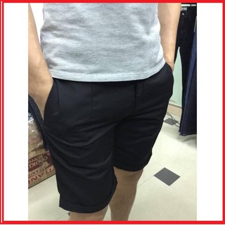 Quần Ngố Nam màu Đen chất liệu vải âu hàng đẹp chất lượng