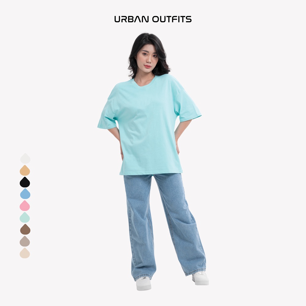 Áo Thun Tay Lỡ Form Rộng URBAN OUTFITS  ATO128 Local Brand In Hình ver 2.0 Chất Vải 100% Compact Cotton 250GSM