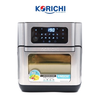 Nồi chiên không dầu điện tử Korichi – 6199 đa chức năng, màn hình LED, tự động ngắt điện (12Lít)