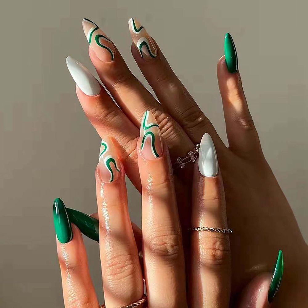 Bộ 24 Móng Tay Giả Có Thể Tháo Rời