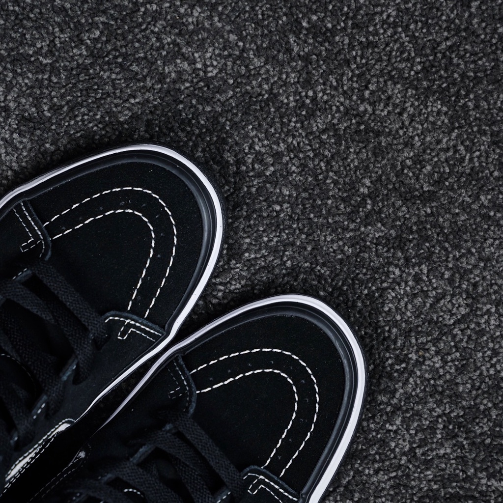 Giày Thể Thao Vans Sk8-Hi Bolt Lightning Màu Đen Phong Cách Cổ Điển Thời Trang Dành Cho Nam Và Nữ-1838