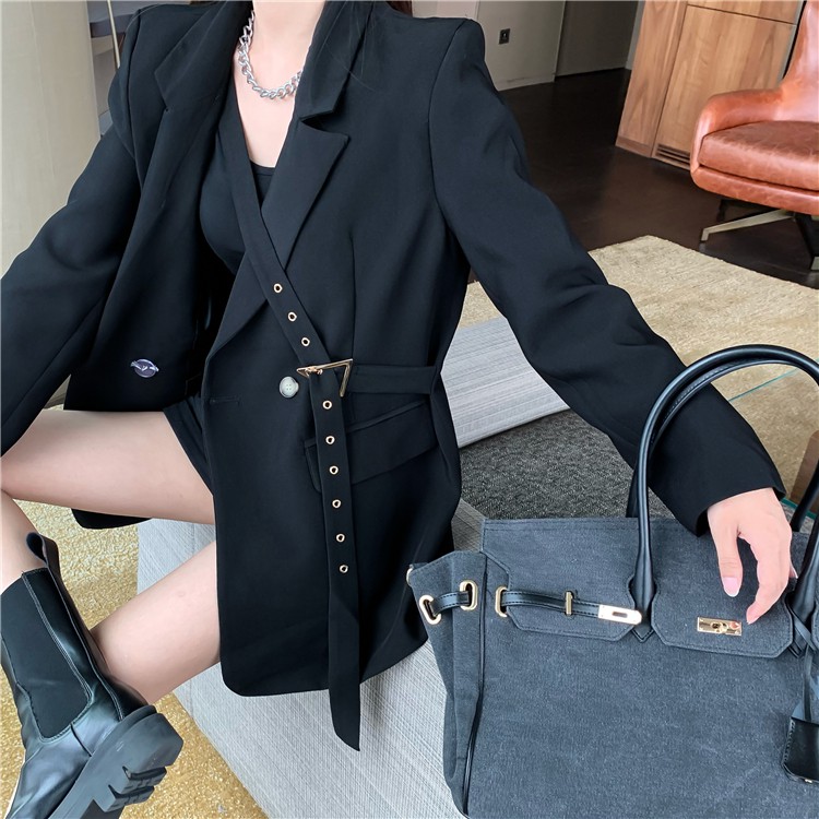 Áo Vest Blazer Thiết Kế Phong Cách Hàn Quốc Kèm Bell Cá Tính | BigBuy360 - bigbuy360.vn