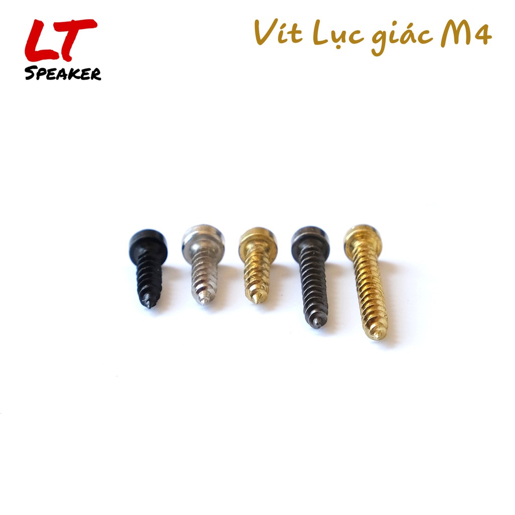 Bộ 10 Vít lục giác M4 16mm - 20mm - 25mm