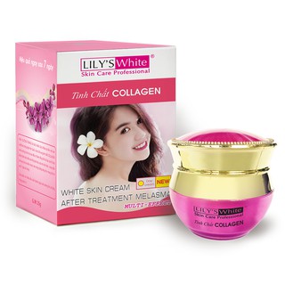 Kem dưỡng trắng sau nám Lily's White tinh chất collagen