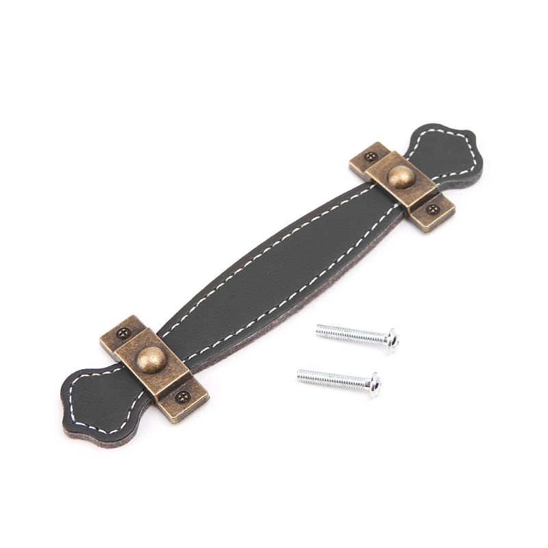 Tay Nắm Cửa Tủ Bằng Da PU Mềm Tiện Dụng Cho Gia Đình