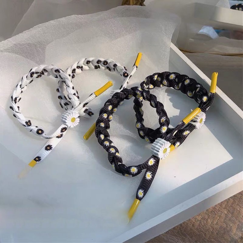 🌼 Vòng Tay Vải Hoa Cúc Daisy Kết Sợi Siêu Xinh - Y142- C6T3 | BigBuy360 - bigbuy360.vn