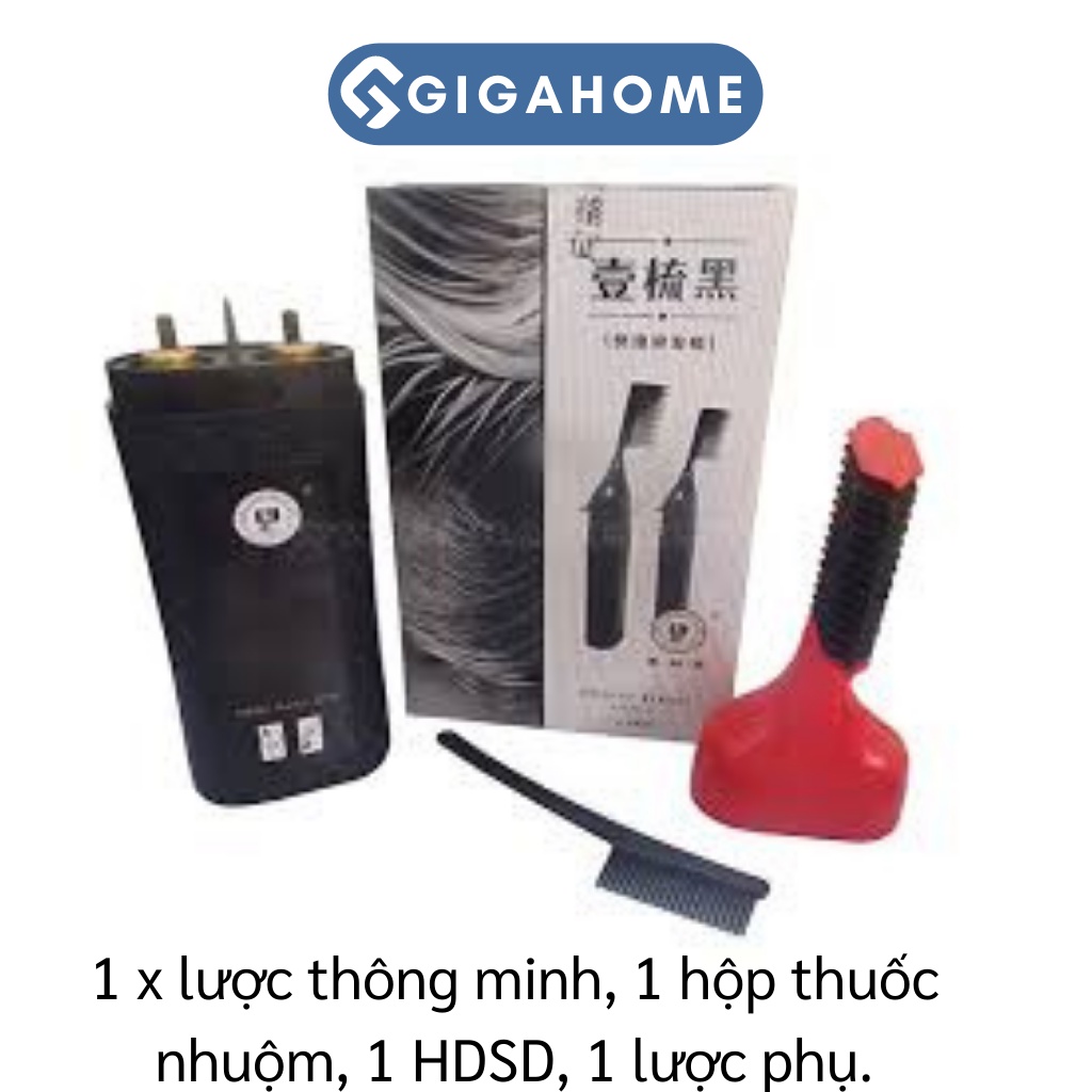 Lược Chải Nhuộm Tóc Đen Thông Minh GIGAHOME Nhanh Chóng, Tiện Lợi 2817