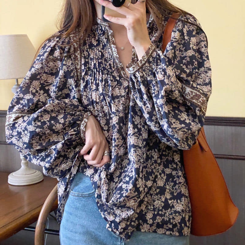 Áo sơ mi nữ vintage