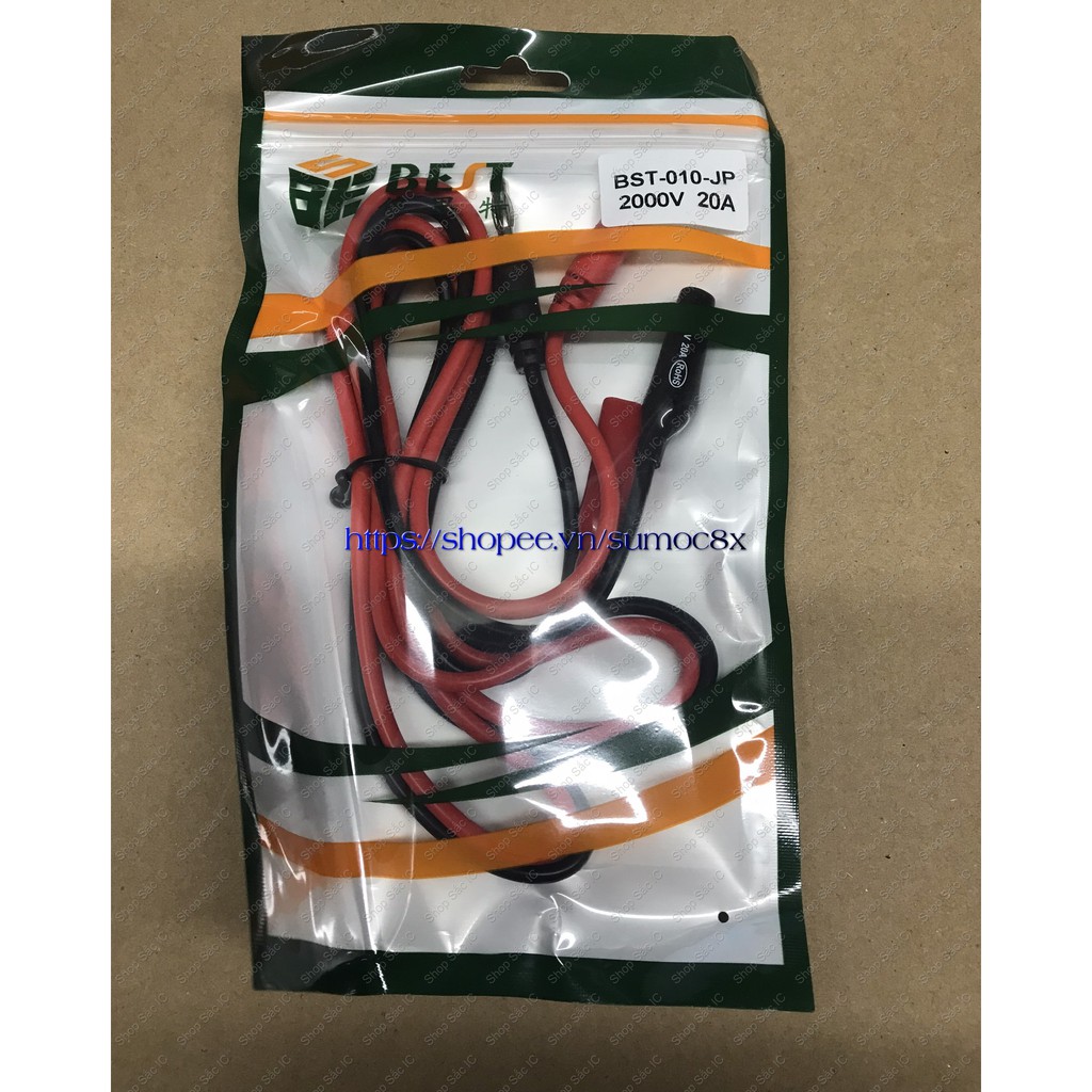 Dây kẹp cá sấu chất lượng cao BST-010-JP 2000V 20A