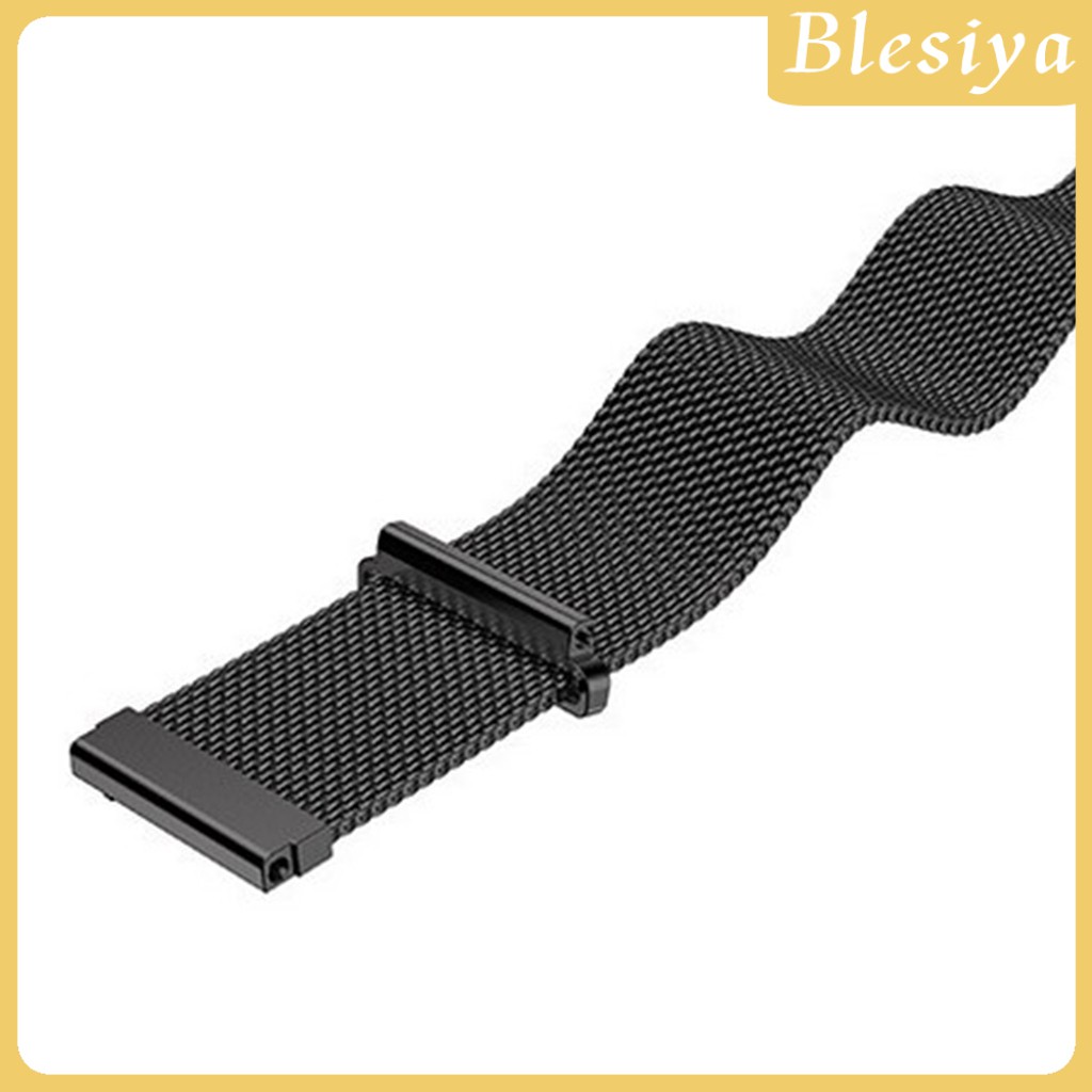 Dây Đồng Hồ Nam Châm Thay Thế Bằng Thép Không Gỉ Dạng Lưới Phong Cách Độc Đáo Cá Tính