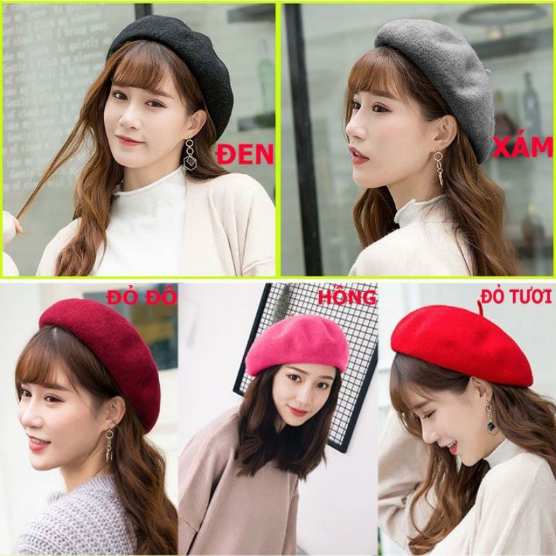 Nón Len Bere Kiểu Dáng Bánh Tiêu Xinh Xắn, Cực Trending Freesize