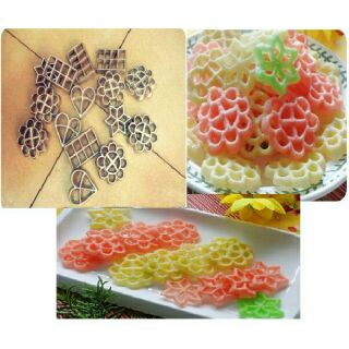 Combo 4 khuôn bánh nhúng gắng hình tim, hình sao, hình hoa mai,chữ nhật