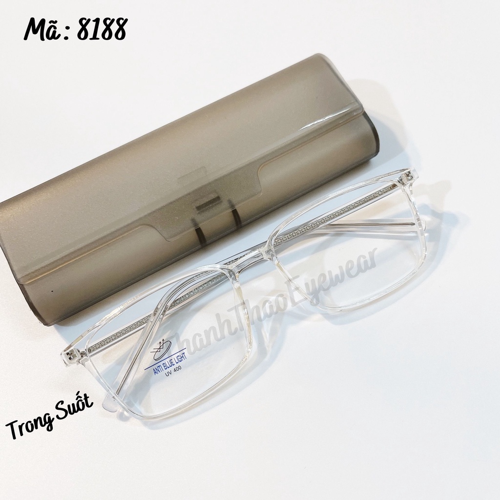 (Ảnh Chụp Thật ) Gọng Kính Mắt Cận Nam Nữ Dáng Vuông 8188 Nhiều Màu Hot Trend 2021- ThanhThaoEyewear | BigBuy360 - bigbuy360.vn
