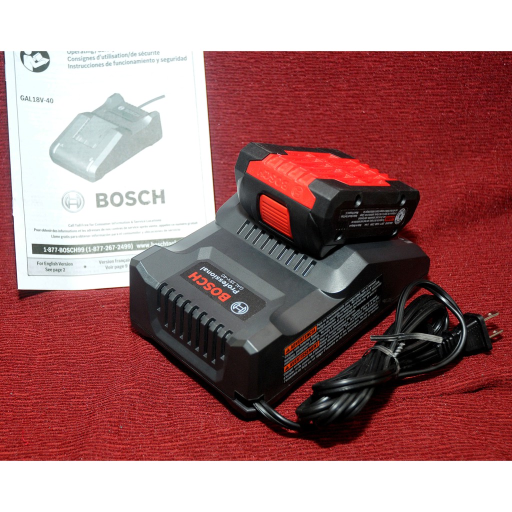 PIN + XẠC ZIN BOSCH – 4Ah